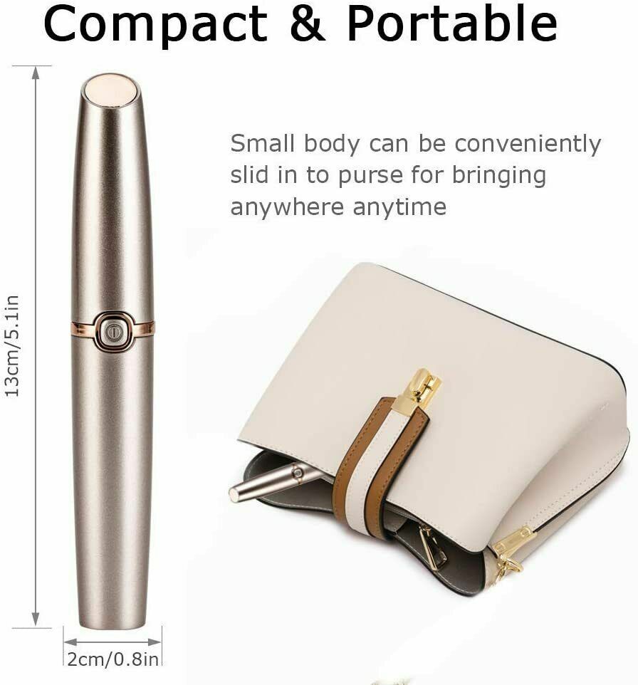 eyebrow trimmer with charger